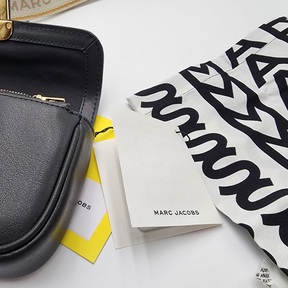 Marc Jacobs Mini J Marc Shoulder, Chain, Clutch, Crossbody Strap, Dust … - Picture 10 of 16